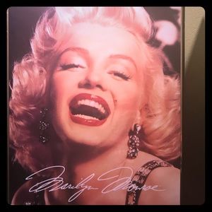 vintage collectible 1994 Marilyn Monroe poster.